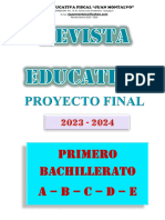 Revista Educativa - Proyecto Final - 1bgu