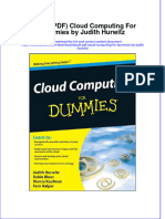 Ebook PDF Cloud Computing For Dummies by Judith Hurwitz PDF