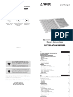 Balkonsolaranlage Anker Manual