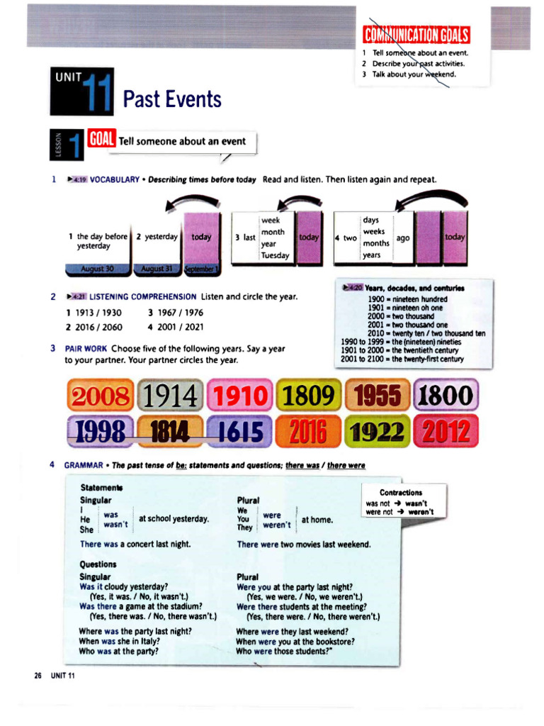 Top Notch Unit 11 PDF