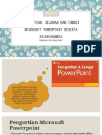 Pengertian, Sejarah Dan Fungsi Microsoft Powerpoint