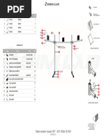 Triple Monitor Mount 75 100 Schematics 2