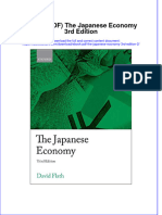 Ebook PDF The Japanese Economy 3rd Edition 2 PDF