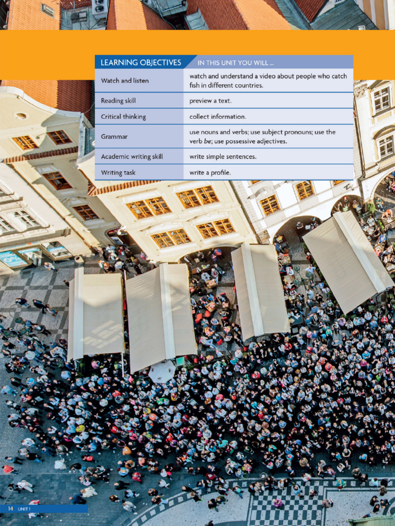 Beginner Unit 1 E | PDF