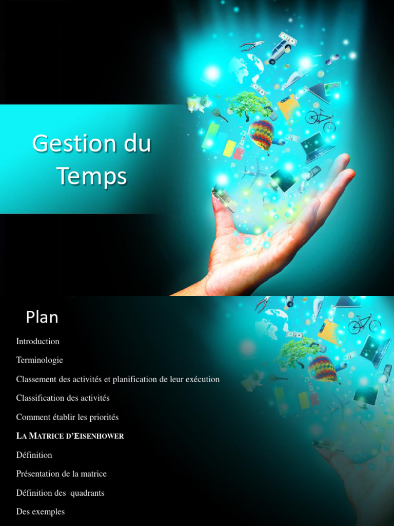 Gestion efficace du temps avec Eisenhower | PDF | Planification ...