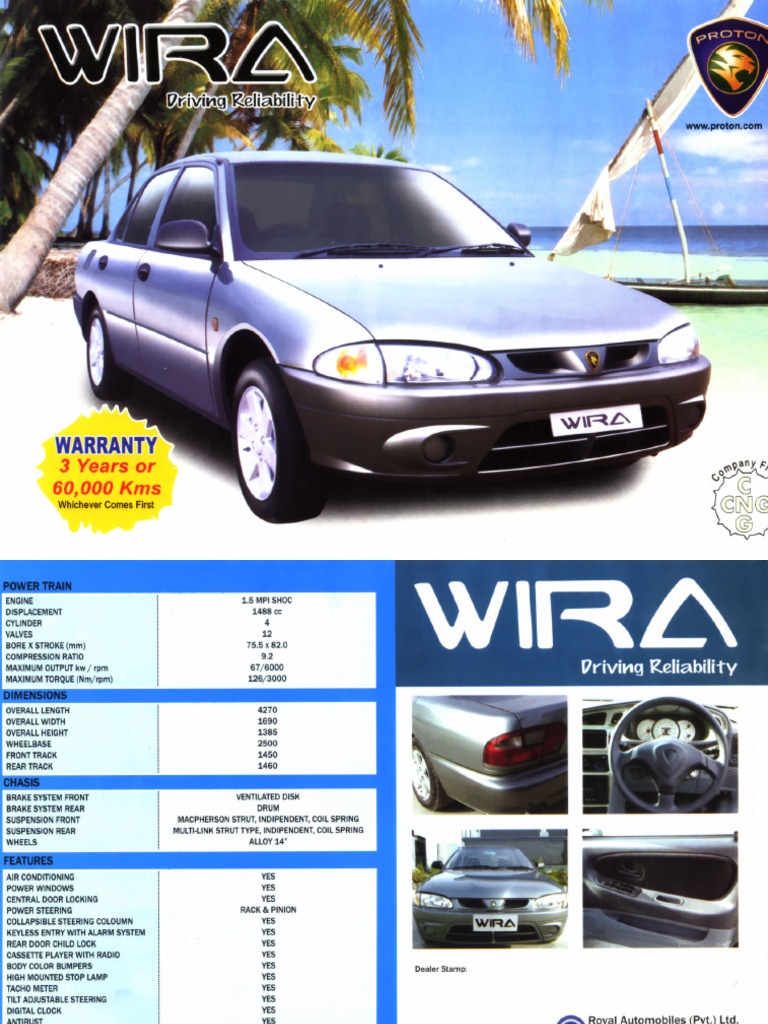 Proton Wira 2006 (Pakwheels | PDF