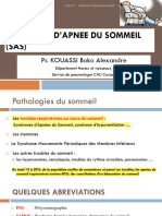 SYNDROME D'APNEE DU SOMMEIL B2 Contracté