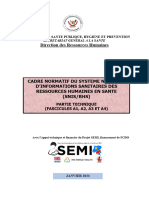 Cadre Normatif Du Snis Rhs - Draft 0 - 26012024