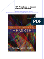 Ebook Ebook PDF Principles of Modern Chemistry 8th Edition PDF