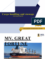 Cargo Handling and Stowage: Great Fortune Otop 2023