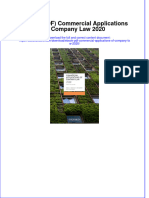 Ebook PDF Commercial Applications of Company Law 2020 PDF