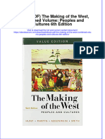 Ebook PDF The Making of The West Combined Volume Peoples and Cultures 6th Edition PDF