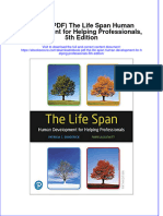 Ebook PDF The Life Span Human Development For Helping Professionals 5th Edition PDF
