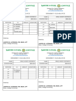 Demerit Clearance