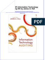 FULL Download Ebook PDF Information Technology Auditing 4th by James A Hall PDF Ebook