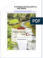 Ebook Ebook PDF Problem Solving With C 10th Edition PDF