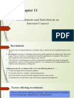 Chapter 11 Recruitment and Selection in An Internet Context