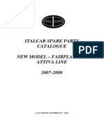 Italcar's Spare Parts Catalogues - 2007-2008