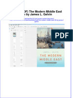 Ebook PDF The Modern Middle East 4th by James L Gelvin PDF