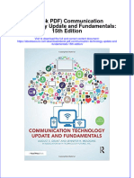 Ebook PDF Communication Technology Update and Fundamentals 15th Edition PDF