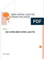 BIỆN CHỨNG LUẬN TRỊ phụ khoa