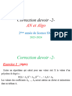 Correction Devoir - 2