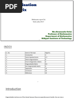 Diagonalization of Matrix - Sneha Sarkar 127-B