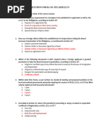 Part2 - MCQ Group2 - Ra 9292 Article Iv Vii