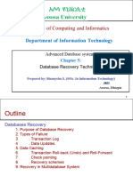 ch5 Database Recovery Technique