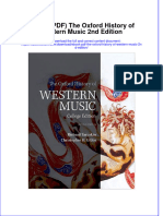 Ebook PDF The Oxford History of Western Music 2nd Edition PDF
