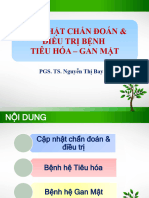 CẬP NHẬT CHẨN ĐOÁN & ĐIỀU TRỊ bệnh tiêu hóa - gan mật. 2003. ts Nguyễn Thị Bay