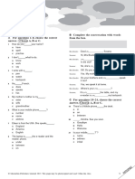 Open Mind Beginner Mid-Course Grammar and Vocabulary Test B - Editable