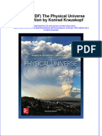 Ebook PDF The Physical Universe 16th Edition by Konrad Krauskopf PDF