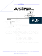 Définir Et Différencier Une Coupe Et Une Section