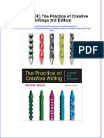 Ebook PDF The Practice of Creative Writings 3rd Edition PDF