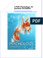 Ebook Ebook PDF Psychology An Exploration 3rd Edition PDF