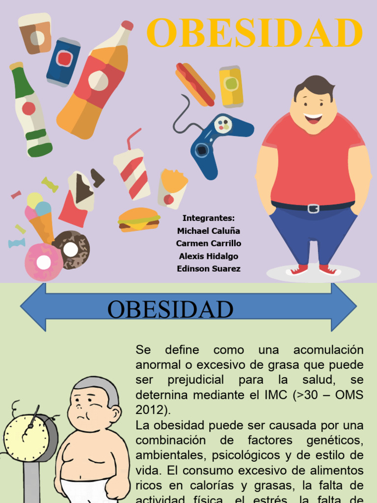 Causas y riesgos de la obesidad | PDF | Obesidad | Enfermedades y ...