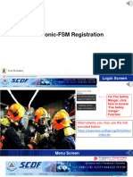 Electronic FSM Registration