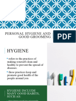 Personal Hygiene and Good Grooming