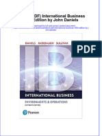 FULL Download Ebook PDF International Business 16th Edition by John Daniels PDF Ebook