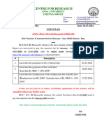 Sem Fee Online Payment Jan 2024