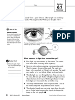 Human Eye Old Study Guide