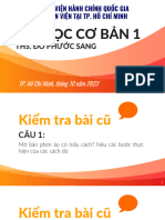 Tin Học Cơ Bản 1: Ths. Đỗ Phước Sang