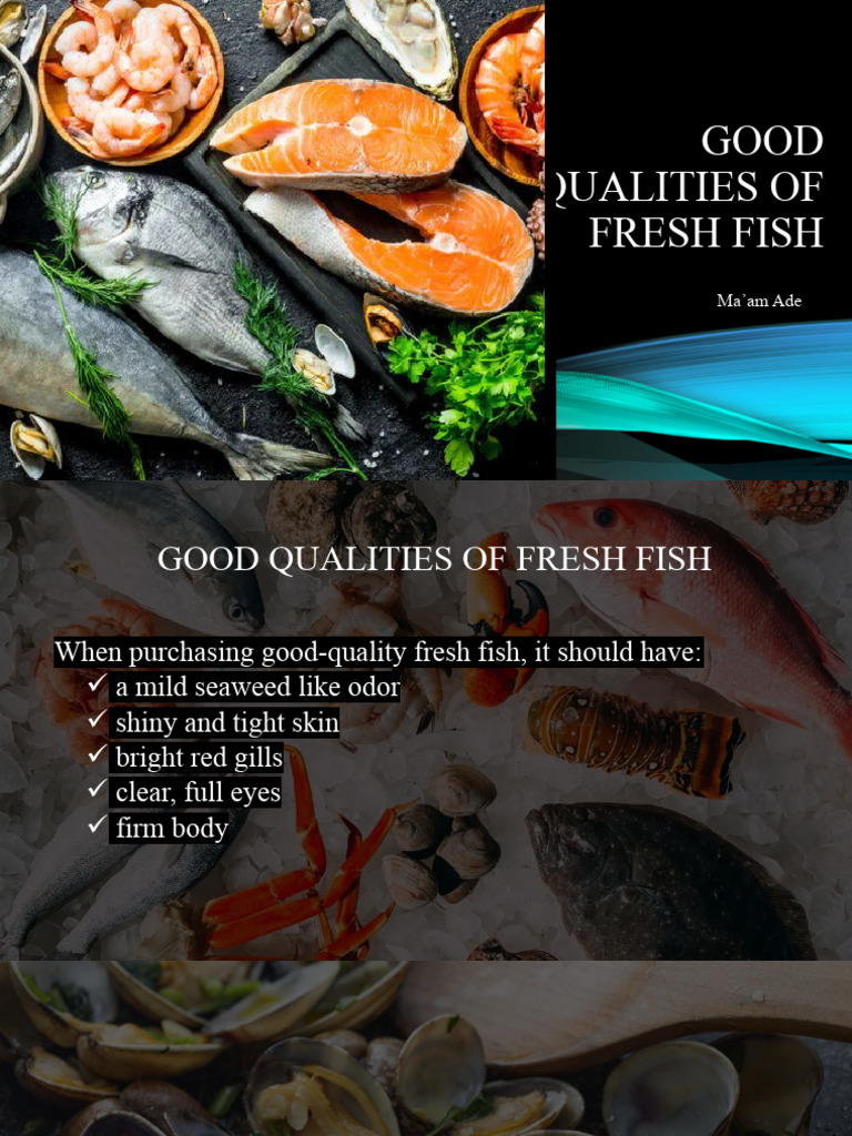Fresh Fish Quality Characteristics | PDF