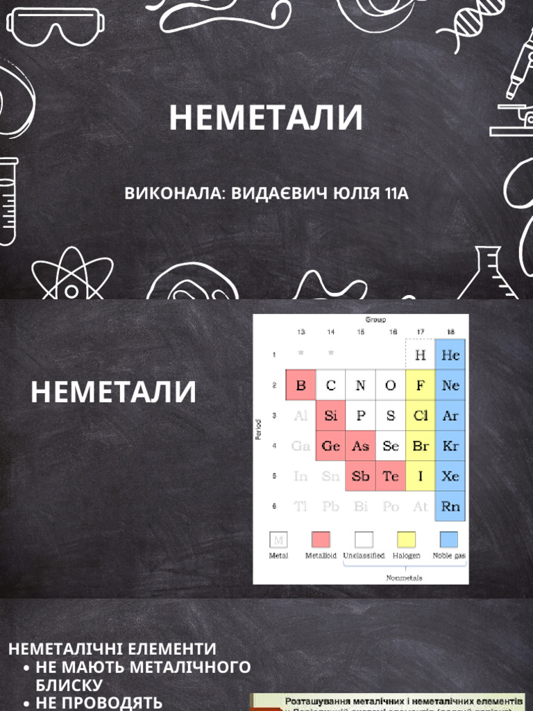 Неметали | PDF