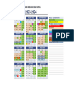 Calendario Academico Reducido 2324