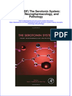 Ebook PDF The Serotonin System History Neuropharmacology and Pathology PDF
