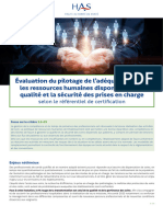 Fiche Pedagogique Pilotage de Ladequation Entre RH Et Qss