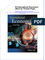 FULL Download Ebook PDF International Economics 15th Edition by Thomas Pugel PDF Ebook