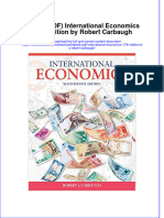 FULL Download Ebook PDF International Economics 17th Edition by Robert Carbaugh PDF Ebook